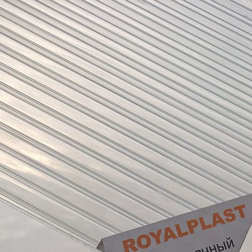 Сотовый поликарбонат royalplast прозрачный